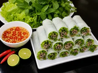 Hình ảnh Phở cuốn bò suất 4 cái to
