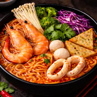 Mì Lẩu Thái Hải Sản - 66.000 ₫ tại Mì Cay Haseyo - Sư Vạn Hạnh