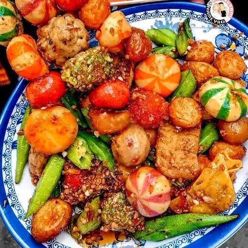 Combo cá viên chiên nước mắm bơ tỏi - thập cẩm size vừa - 100.000 ₫ tại Lucky Quán - Cá Viên Chiên Nước Mắm - Huỳnh Tấn Phát
