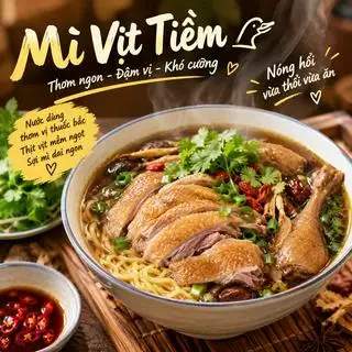 Hình ảnh Mì vịt tiềm - đùi tỏi