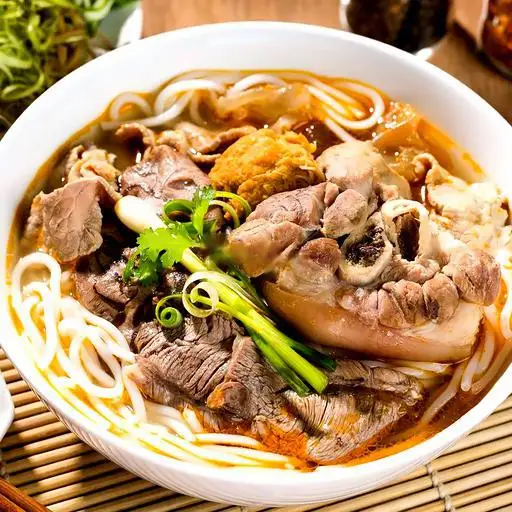 Bún đặc biệt đầy đủ  - 75.000 ₫ tại Cô Ba - Bún Bò Huế & Phở Bò - Ngô Đức Kế