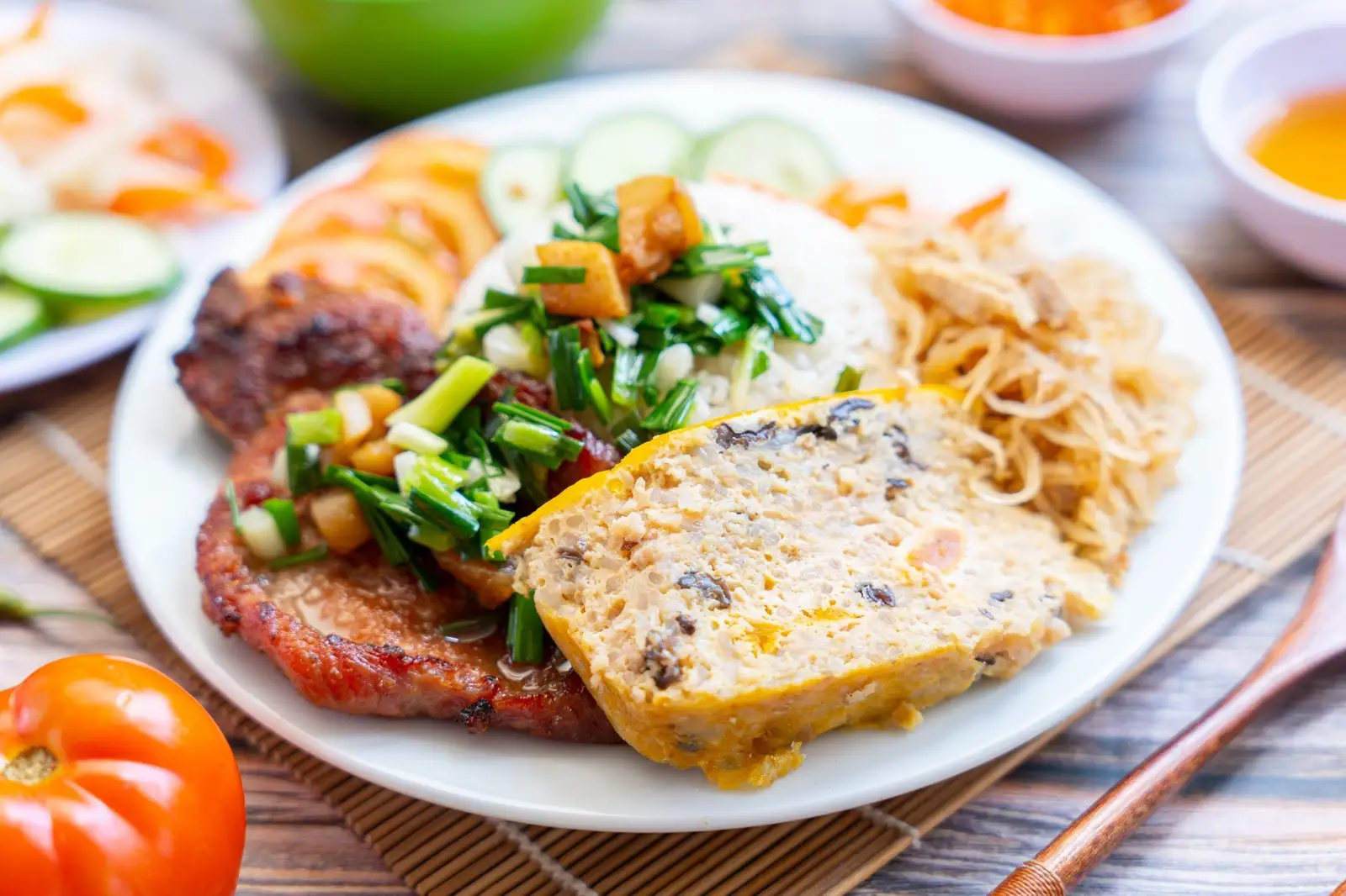 Cơm Sườn Bì - 50.000 ₫ tại Cơm Tấm A Tài - Phạm Hùng