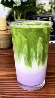 Matcha latter Khoai Môn - 40.000 ₫ tại Trà Sữa - Ăn Vặt Anh Thư - Lê Văn Lương