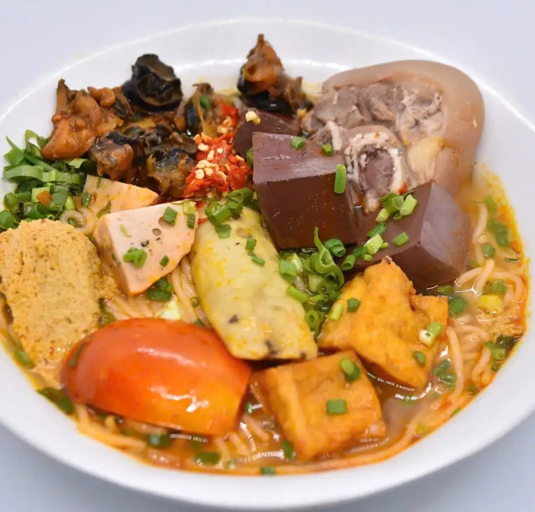 Bún Riêu Đặc Biệt: - 60.000 ₫ tại Quán A Trung - Bún Riêu & Canh Bún - Đường 33