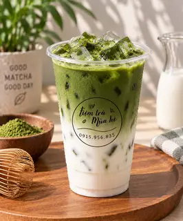 Hình ảnh Matcha cốt dừa