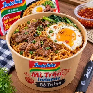 Hình ảnh Mì trộn indomei bò trứng 