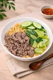 Cơm chiên bò xào - 53.000 ₫ tại Cơm Chiên 26 - Nguyễn Trung Ngạn