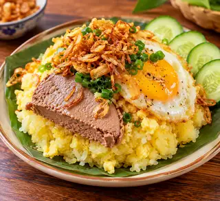 Hình ảnh Xôi Xéo Pate Trứng