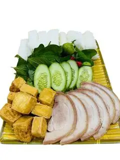 Hình ảnh Bún đậu thịt