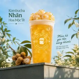Hình ảnh Trà Kombucha Nhãn Hoa Mộc Tê - Healthy