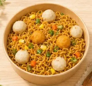 Hình ảnh Mì Trộn Bò Viên