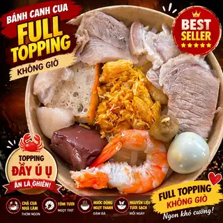Bánh Canh Cua Full Topping Không Giò - 75.000 ₫ tại Bánh Canh Cua Linh - Lê Đức Thọ
