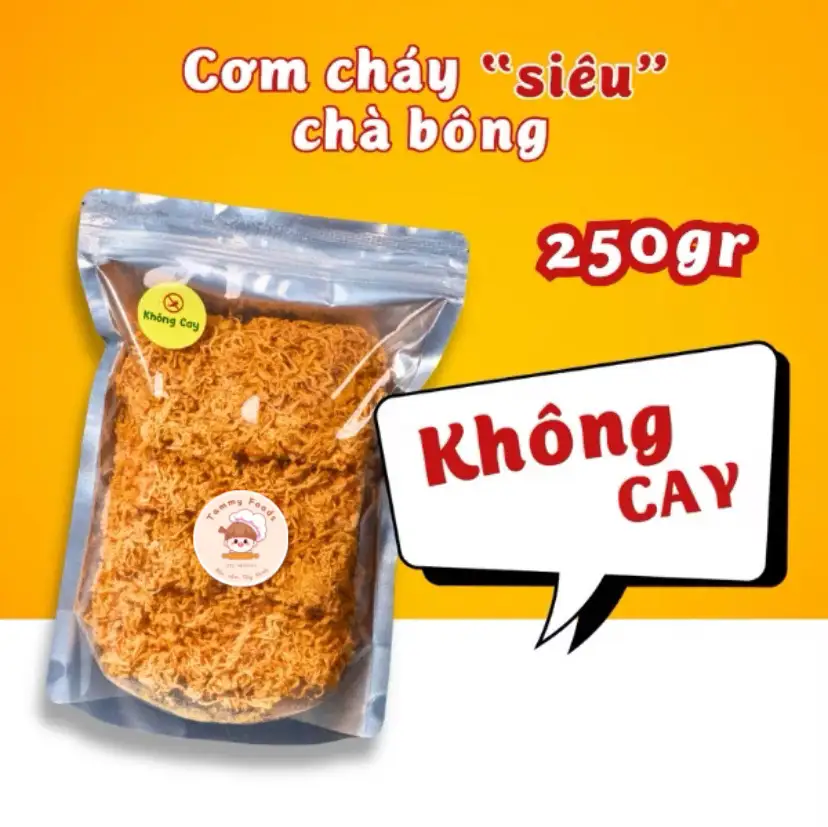 Hình ảnh Cơm cháy siêu chà bông - không cay