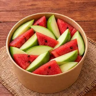 Hình ảnh Trái cây mix xoài - dưa hấu