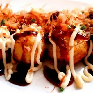 Takoyaki nhân tôm 5 viên - 16.000 ₫ tại Bánh Bạch Tuộc Takoyaki Sami - Phan Huy Ôn