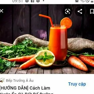Hình ảnh Nước ép cà rốt