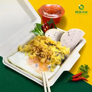 Bánh Cuốn Trứng Lòng Đào Chả Chà Bông ( Không có nem, bánh tôm) - 75.000 ₫ tại Bánh Cuốn Chả Lụa Dày Nhất Quê - Hoàng Diệu