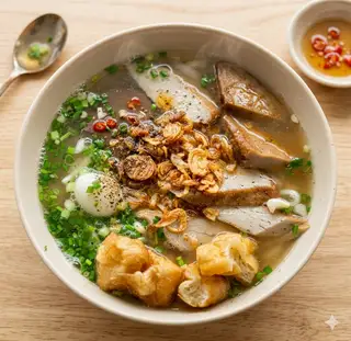 BÁNH CANH CHẢ CÁ - 48.000 ₫ tại BÁNH CANH CUA ĐỒNG 491 - Lê Văn Lương