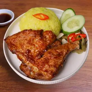 Cơm Gà Xốt Dầu Hào Bào Ngư (Đùi Cánh Quạt) - 81.000 ₫ tại Bento Delichi by Cooky - Cơm Gà Mắm Tỏi, Xối Mỡ - Thích Quảng Đức