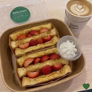 Hình ảnh French toast dâu - strawberries
