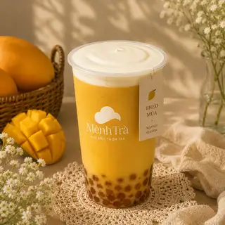 Hình ảnh Xoài Tươi Kem Mây