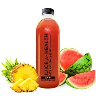 Hình ảnh Nước Ép Thơm, Dưa Hấu-330ml