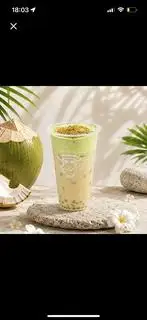 Hình ảnh ô long nhài kem dẻ cười