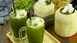 Rau má nước dừa - 20.000 ₫ tại Rau Má & Nước Ép Tony - Đoàn Văn Bơ