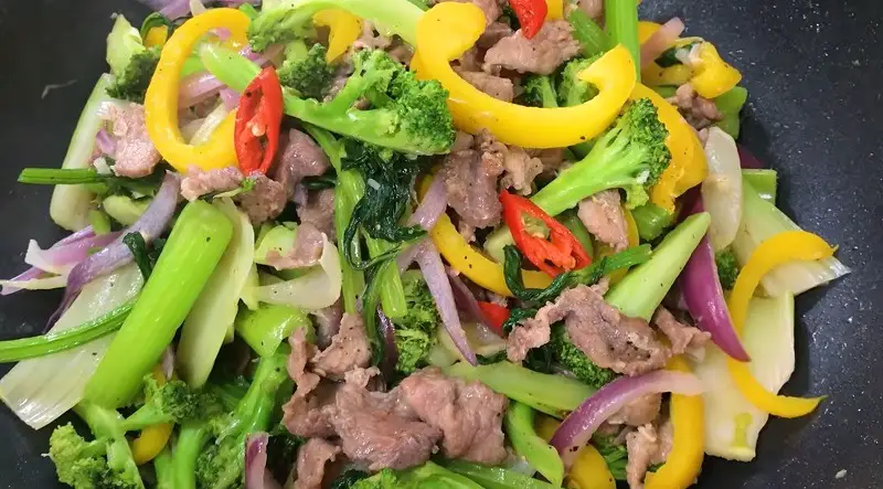 Hình ảnh Bò xào thập cẩm - nhỏ