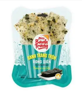 Hình ảnh Bánh tráng túi (rong biển)