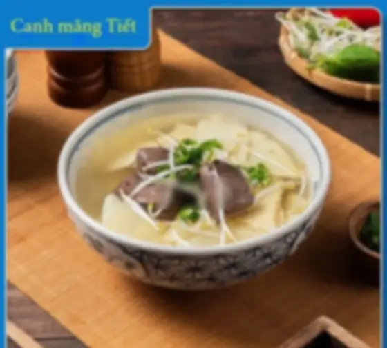Hình ảnh Canh măng tiết