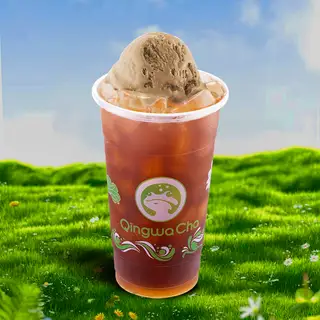 Hình ảnh Hồng Trà Kem Cà Phê (Size L 700ml)