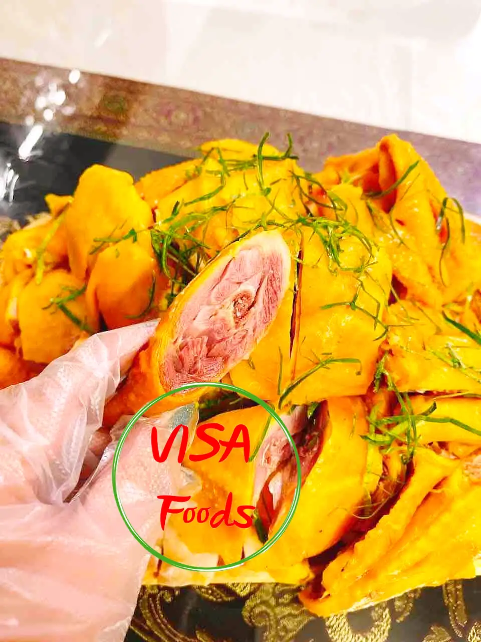 Gà Ủ Muối Hoa Tiêu - Nửa Con - 138.000 ₫ tại Visa Foods - Gà Ủ Muối Hoa Tiêu & Chân Gà Ủ Muối - Chu Văn An