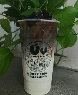 Hình ảnh Sữa tươi cà phê sương sáo