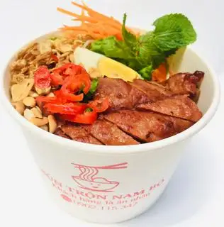 Hình ảnh Bún Trộn Nem Nướng lụi