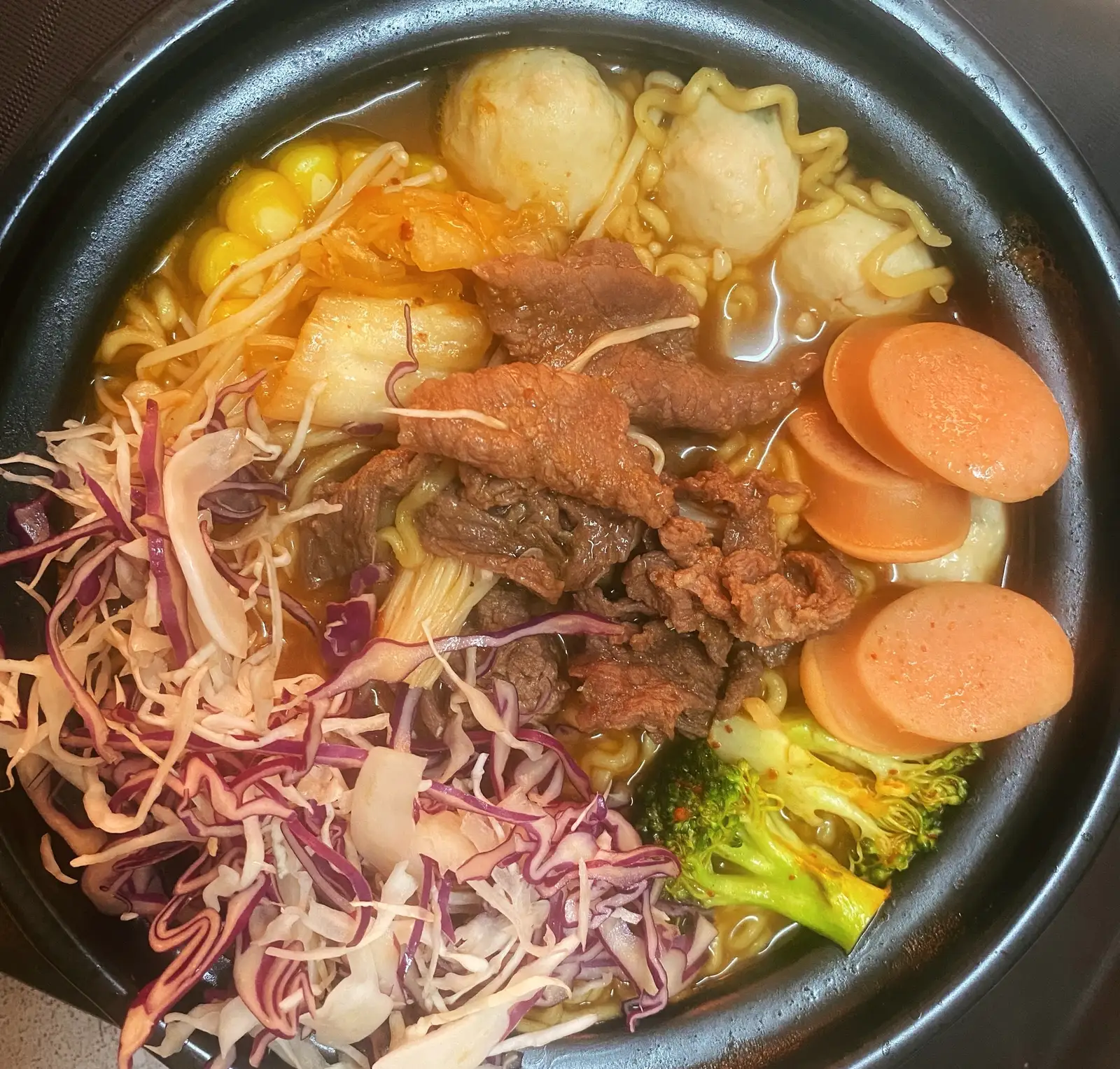 Mì Kim Chi Bò - 70.000 ₫ tại Mì Cay MiChiGold - Vườn Lài