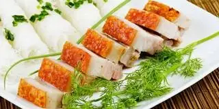 Hình ảnh Bánh hỏi heo quay