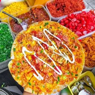 Bánh tráng nướng đặc biệt - 35.000 ₫ tại Bánh Tráng Nhà Bo - Bánh Tráng Nướng & Bánh Tráng Trộn - Cách Mạng Tháng 8