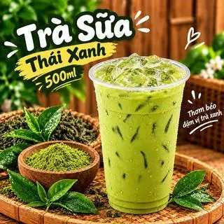 Hình ảnh Trà Sữa Thái Xanh