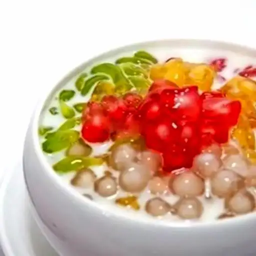 Hình ảnh Chè sương sa hạt lựu cốt dừa