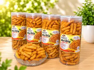 Hình ảnh COMBO ĐÔI NUI SẤY MẮM ỚT – 2 HỦ 600G
