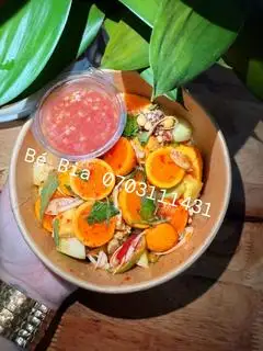 Hình ảnh trứng non sốt muối ớt đỏ