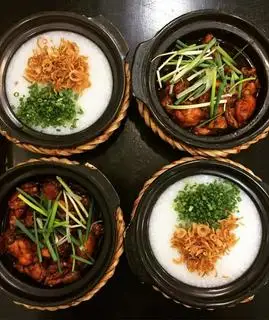 Hình ảnh Combo 2 phần cháo ếch phần 1 con và 2 chai nước