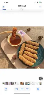 Hình ảnh combo 10 nem chua rán chị hạnh