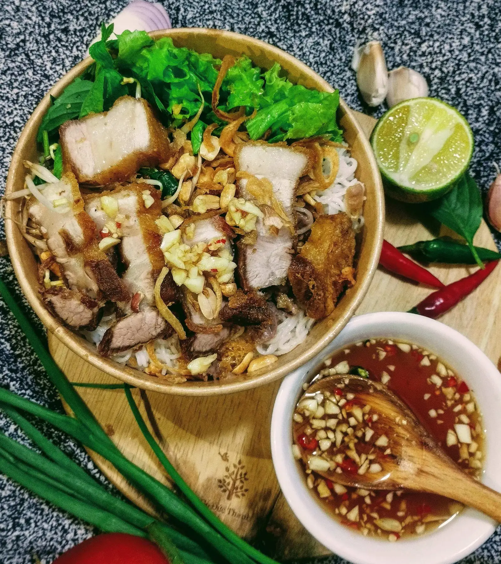 BĐB Bún Trộn Nam Bộ Đặc Biệt - 89.000 ₫ tại Mì Trộn & Ăn Vặt - Lê Văn Sỹ