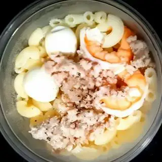 Nui thịt xay - 52.000 ₫ tại Nhà Tina - Hoành Thánh & Bánh Flan - Chung Cư Mizuki Park