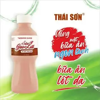 Hình ảnh Combo 5 Chai Sữa Gạo Lứt Mekong Xanh