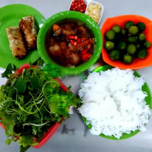 Hình ảnh Bún chả lẫn