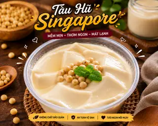 Hình ảnh Tàu hũ Singapore
