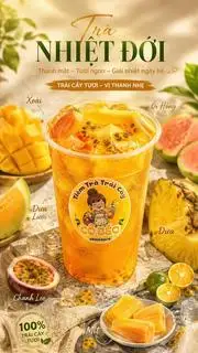 Hình ảnh Trà trái cây nhiệt đới